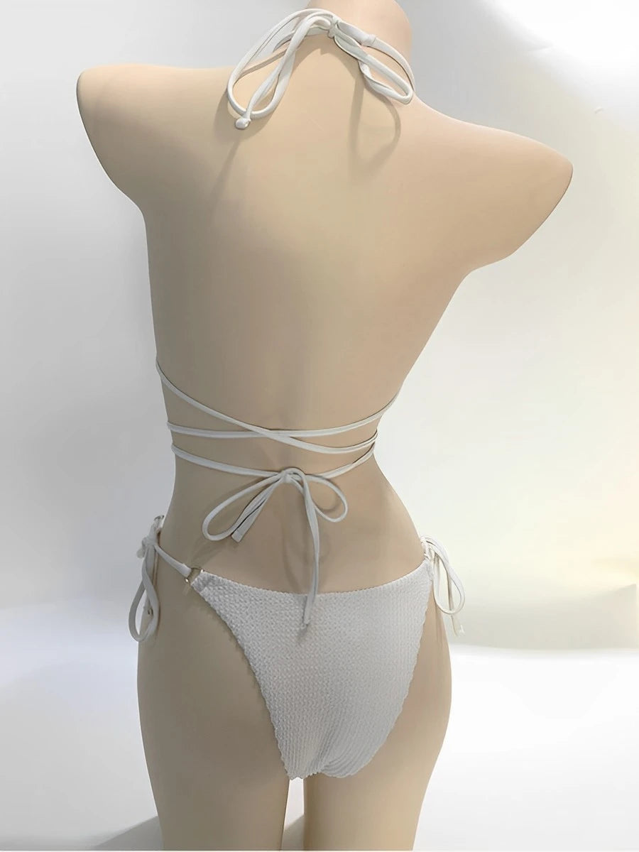 HALTER BANDAGE BIKINI