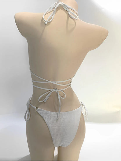 HALTER BANDAGE BIKINI