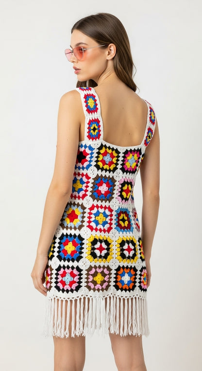 HOLOW OUT SUMMER DRESS